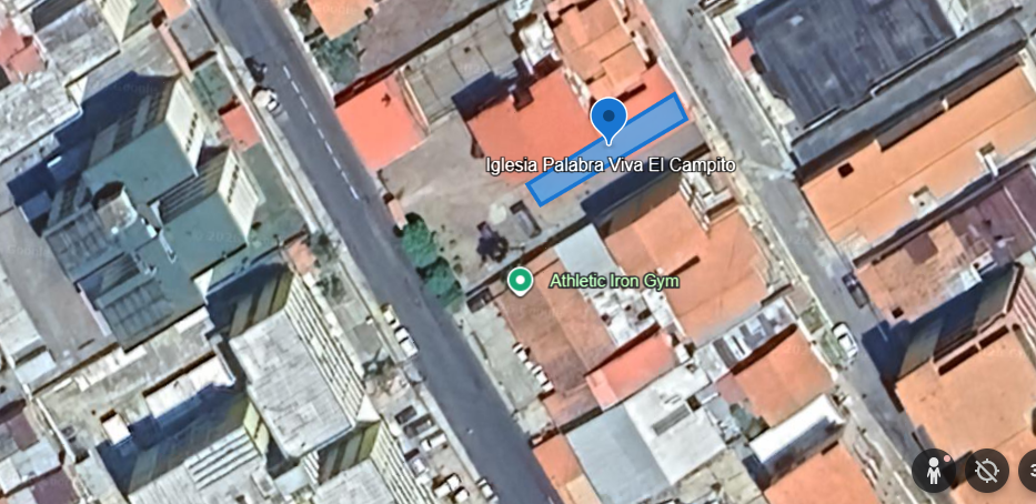 Iglesia Palabra Viva El Campito, vista más cercana