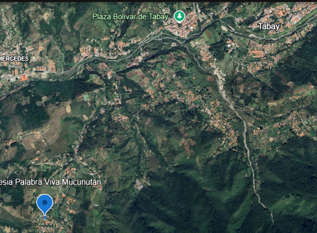 Iglesia Palabra Viva Mucunután, vista más lejana
